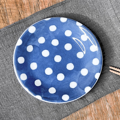 Japanese Sauce Dish 12cm Dots