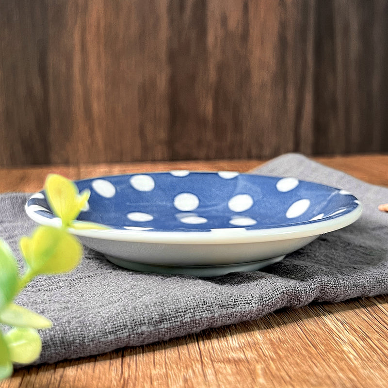 Japanese Sauce Dish 12cm Dots