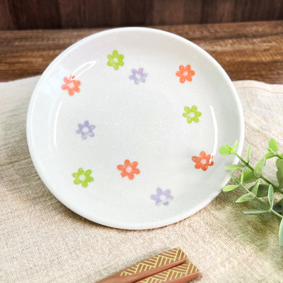 Japanese Ceramic Side Plate 14cm Petite Fleur