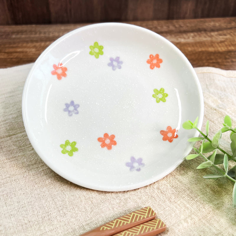 Japanese Ceramic Side Plate 14cm Petite Fleur