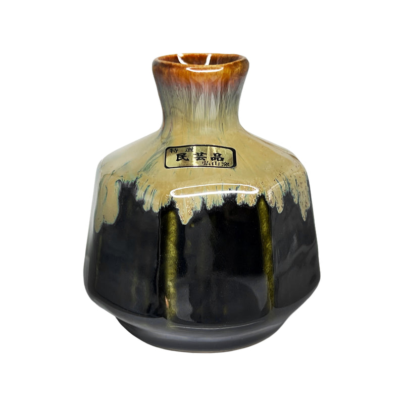 Japanese Mini Octagon Vase Tottori Sand