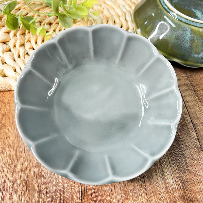 Japanese Side Plate 13cm Charming Grey