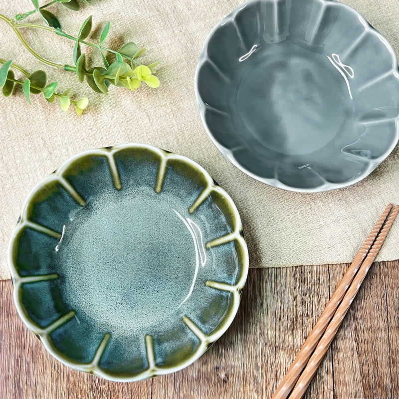Japanese Side Plate 13cm Charming Grey