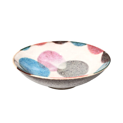 Japanese Ceramic Side Bowl 14.5cm Awasaka Pink Tenda
