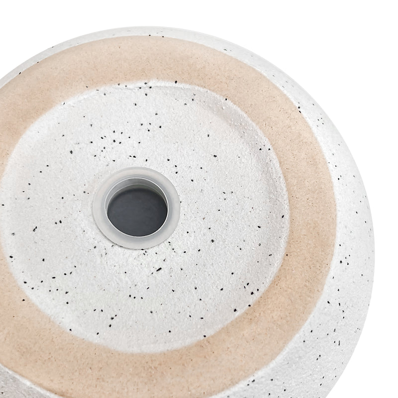 Blot Ceramic Planter & Pot With Saucer 11.5cm