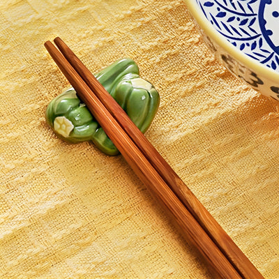 Handcrafted Capsicums Chopstick Holder Rest Mino Ware Made In Japan