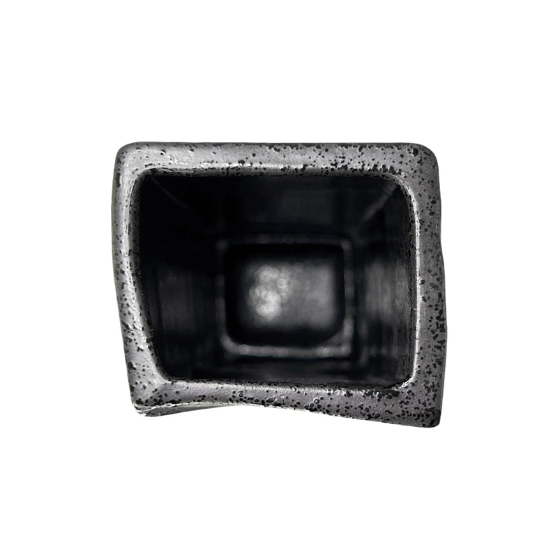 Japanese Copper Plate Style Lattice Matte Black
