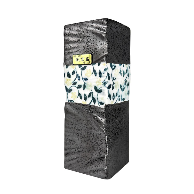 Japanese Copper Plate Style Vines Matte Black