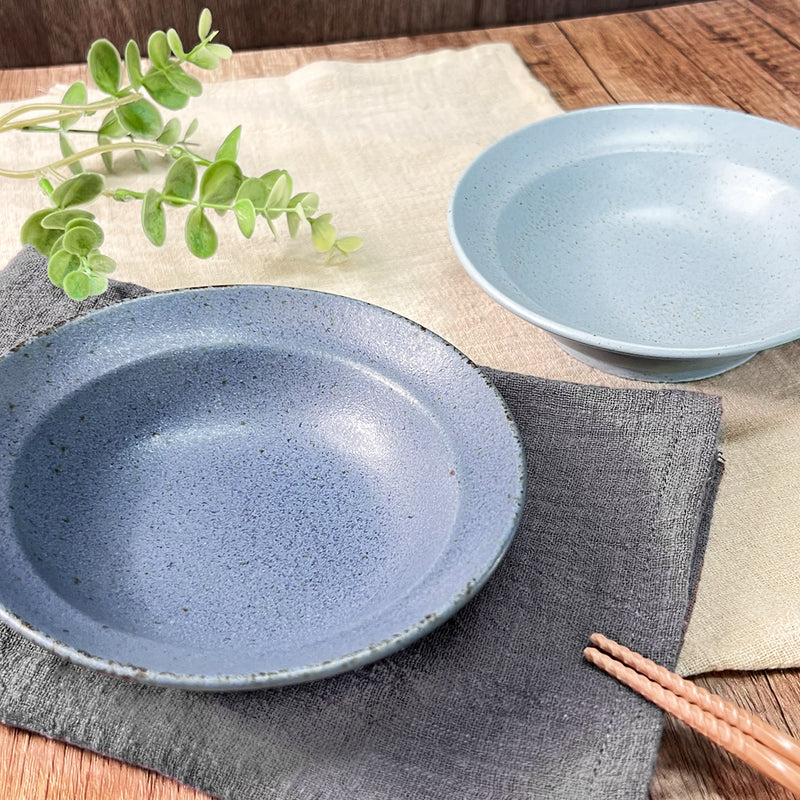 Japanese Ceramic Serving Plate 14cm Icy Azure