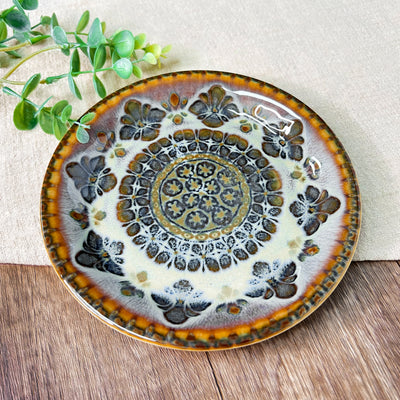 Japanese Side Plate 17cm Mino Ware Timeless