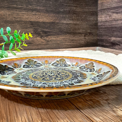 Japanese Side Plate 17cm Mino Ware Timeless
