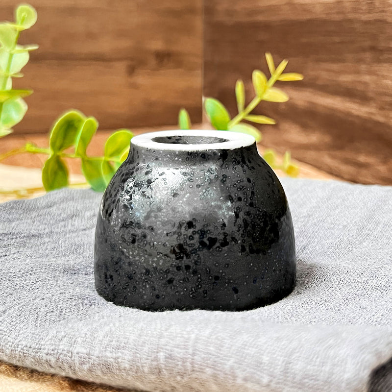 Japanese Tea Sake Cup Ochoko 5.5cm Black