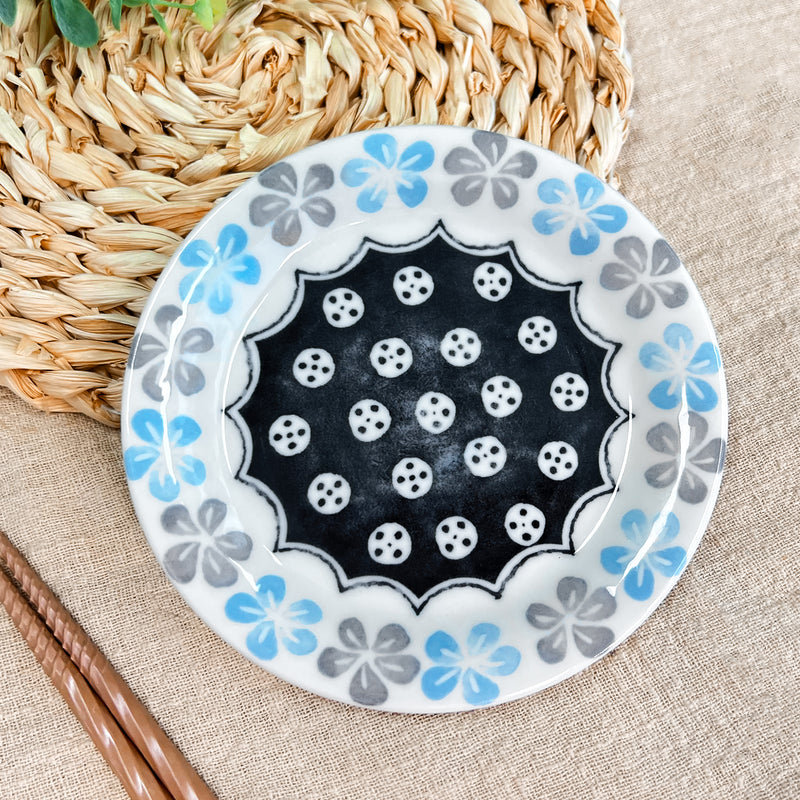 Japanese Sauce Dish 12cm Lotus Root