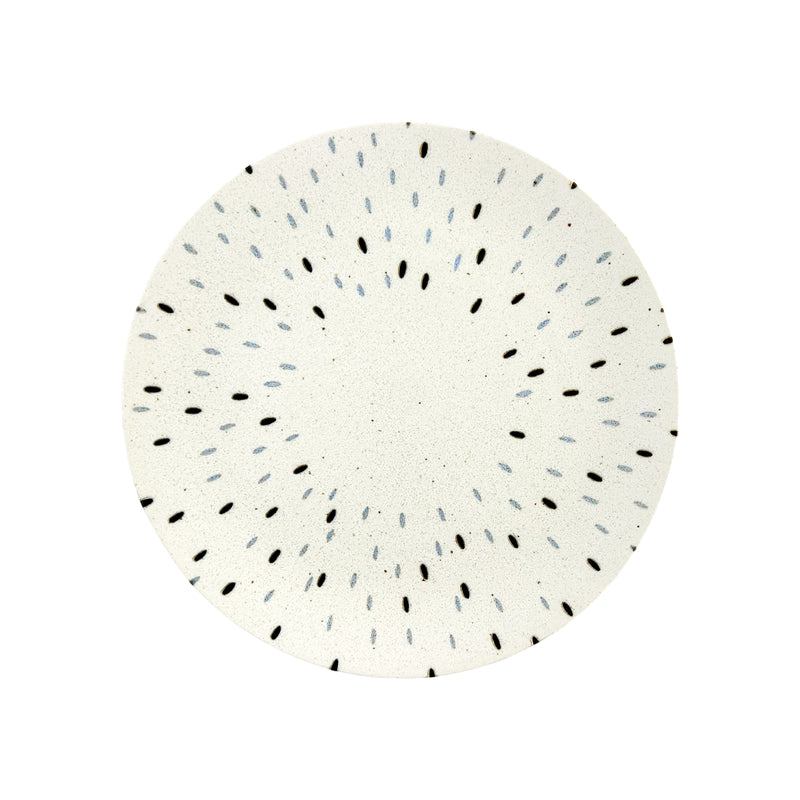 Japanese Dinner Plate 23.5cm MOGUMOGU Cute Hedge