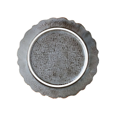 Japanese Plate 23cm Minorutouki Omnis Kuro Brown
