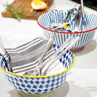 Japanese Noodle Bowl 15.5cm Blue Birds