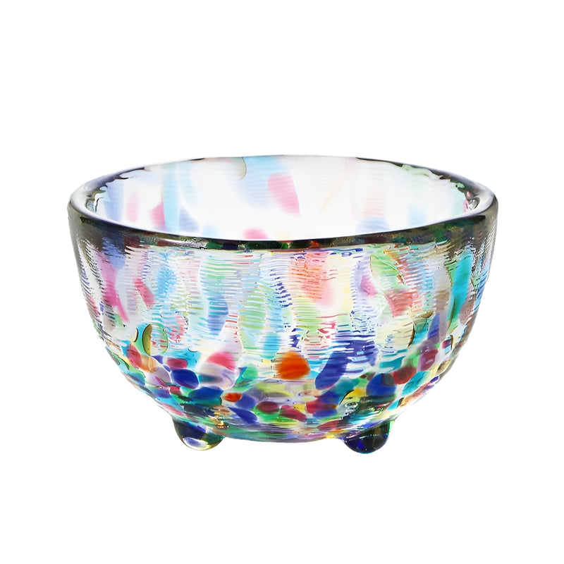 Aderia Tsugaru Vidro Glass Sake Cup 6.5cm Crafted In Japan