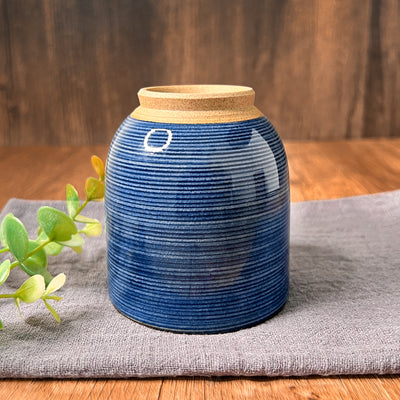 Ichichin Japanese Tea Cup Blue 350ml