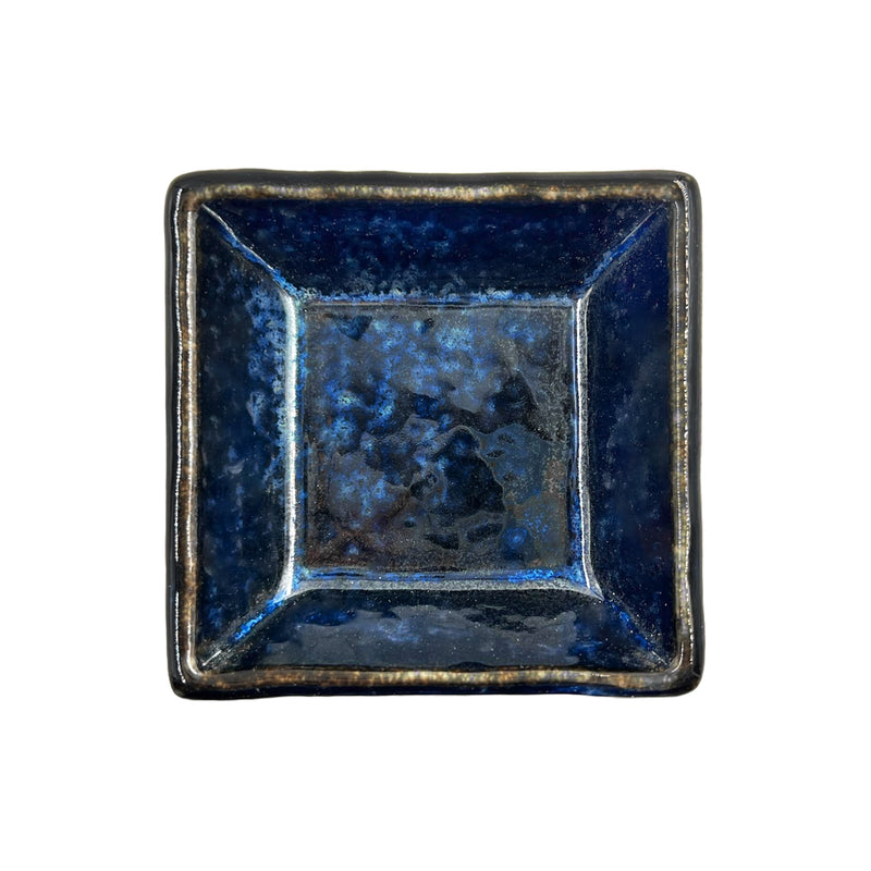 Japanese Ceramic Sauce Dish 9cm Midnight
