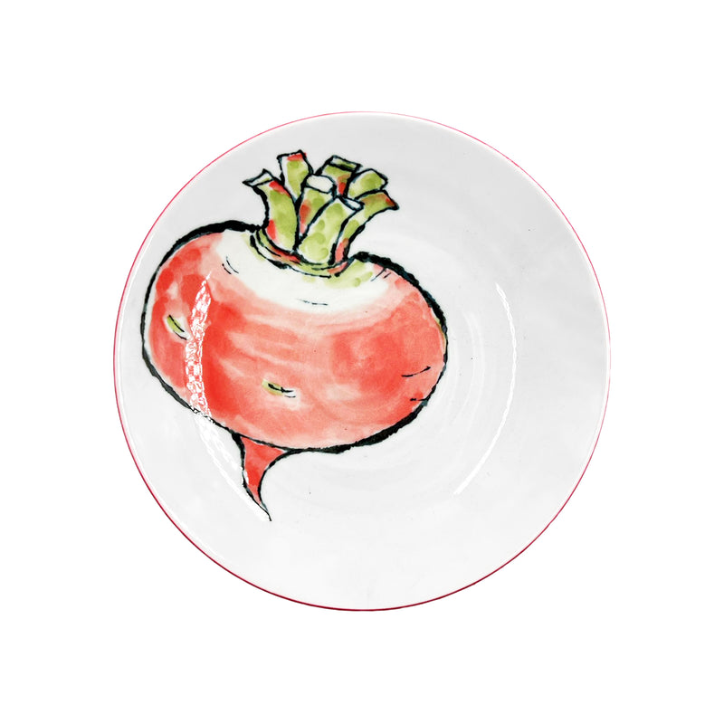 Japanese Ceramic Serving Plate 21.5cm Dadish