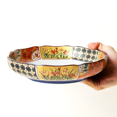 Jinsyo Arita Porcelain Serving Plate 24cm
