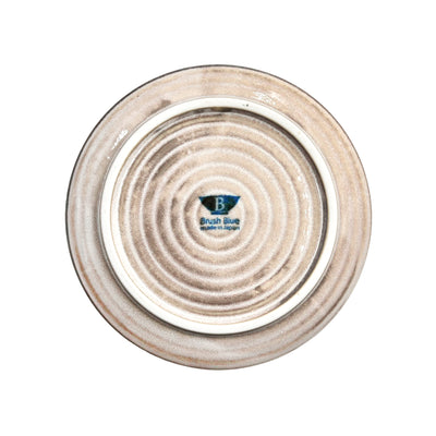 Japanese Ceramic Serving Plate 20cm Awasaka Pink Tenda