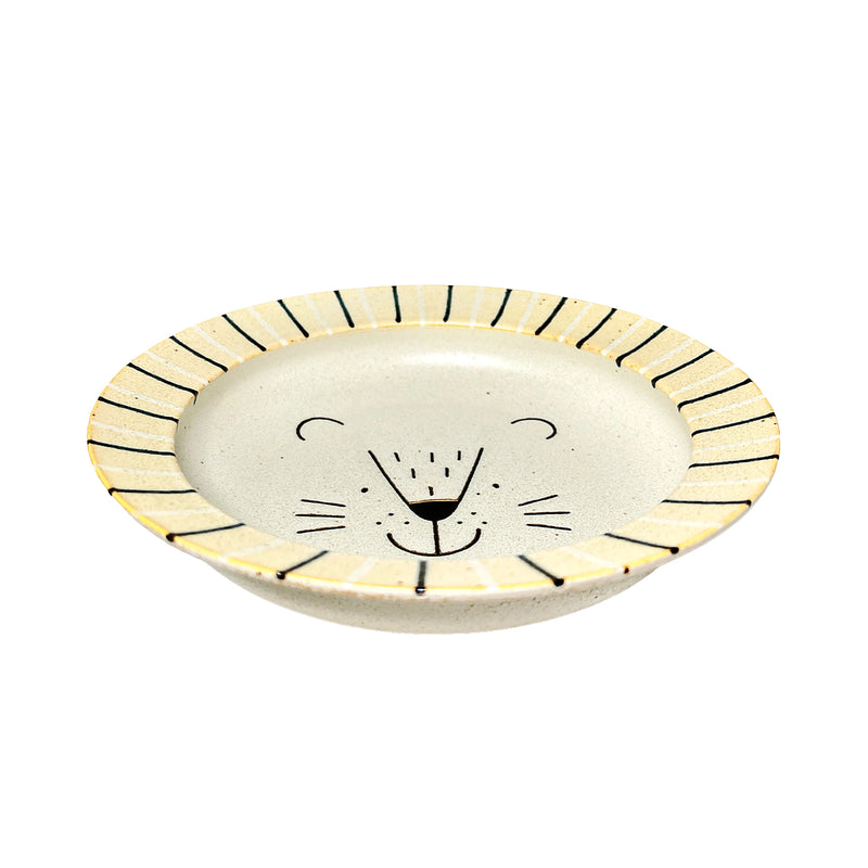 Japanese Serving Bowl 22.5cm MOGUMOGU Cute Lion