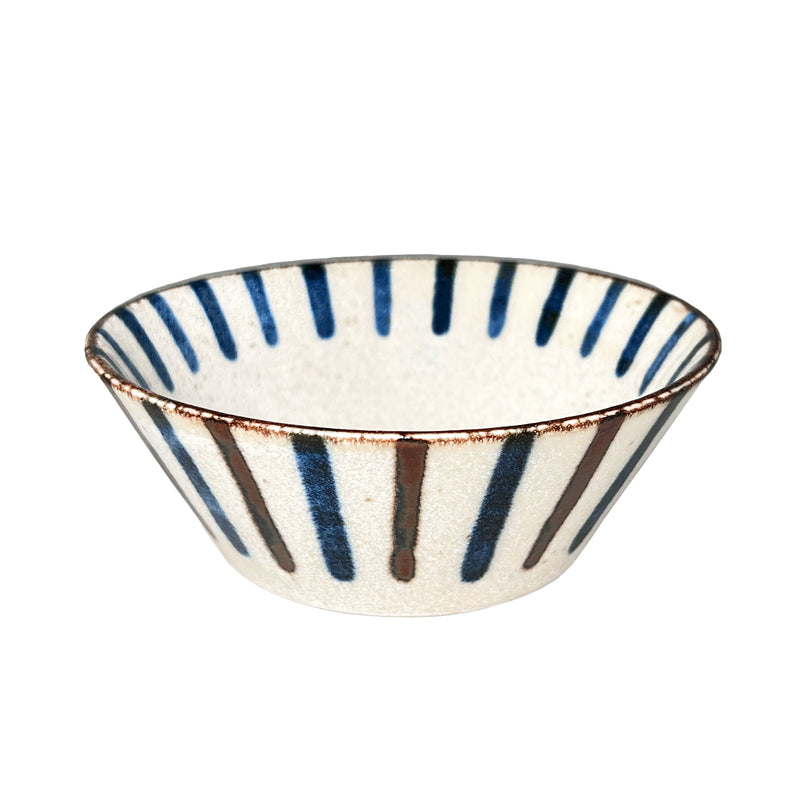 Japanese Ceramic Cereal Bowl PAIKAJI 13.5cm Southern Style