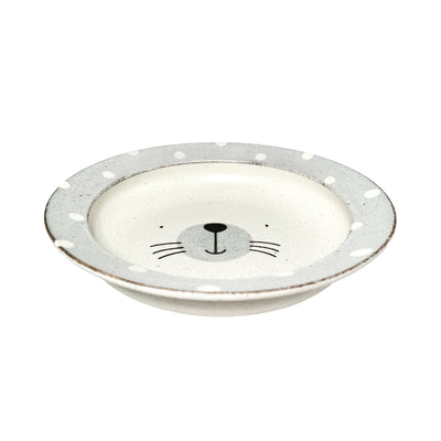 Japanese Serving Bowl 22.5cm MOGUMOGU Cute Seal
