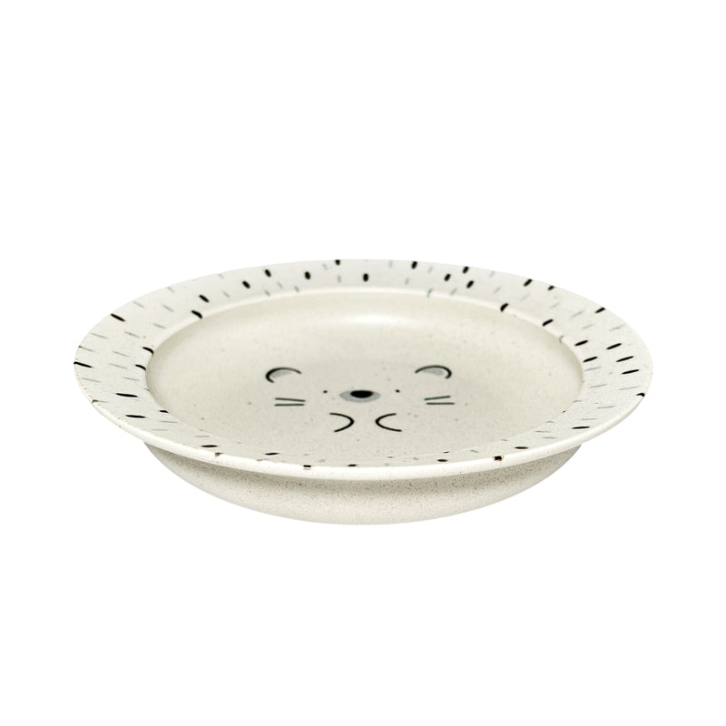 Japanese Serving Bowl 22.5cm MOGUMOGU Cute Hedgehog
