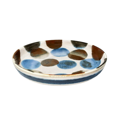 Japanese Ceramic Plate PAIKAJI 20cm Monogatari