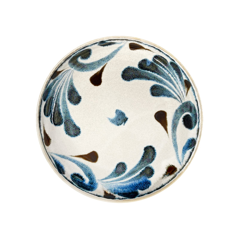 Japanese Ceramic Plate PAIKAJI 20cm Wind