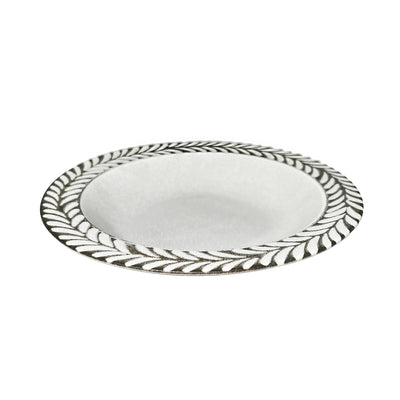 Japanese Large Ceramic Serving Bowl 21.5cm French Grey