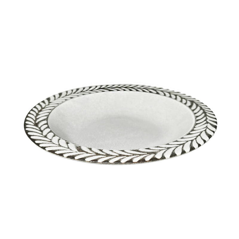Japanese Large Ceramic Serving Bowl 21.5cm French Grey