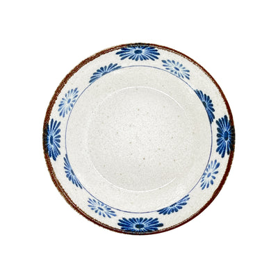 Japanese Ceramic Noodle Bowl PAIKAJI 16.5cm Hana