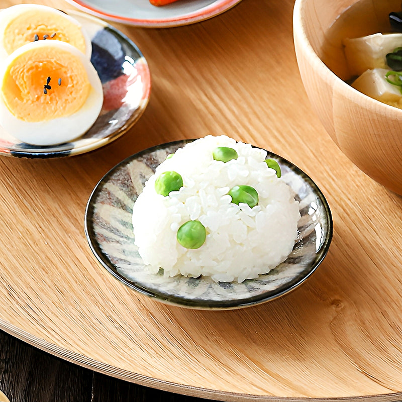 Japanese Ceramic Sauce Dish 9cm Flower