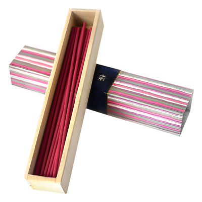 KAYURAGI Japanese Cypress Incense 40 sticks Cherry Blossom