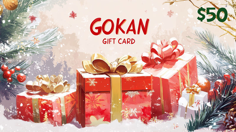Gokan Christmas Gift Card – Exquisite Japanese Ceramics for a Merry Christmas