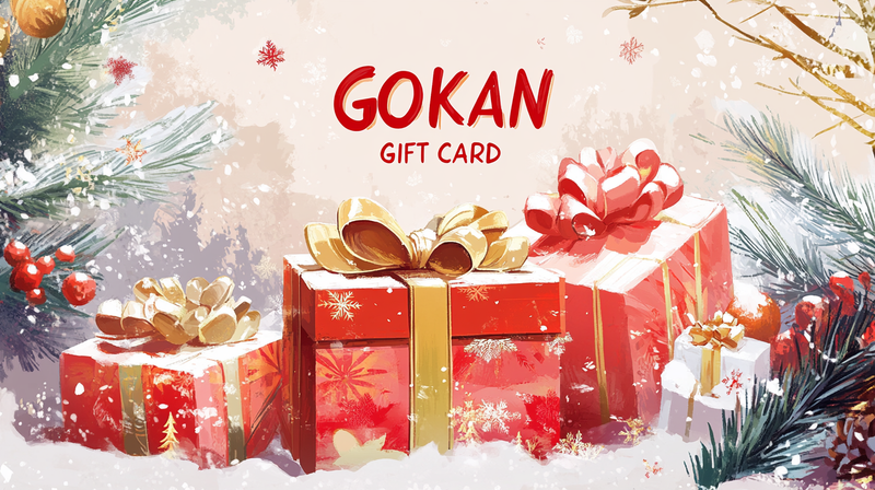 Gokan Christmas Gift Card – Exquisite Japanese Ceramics for a Merry Christmas