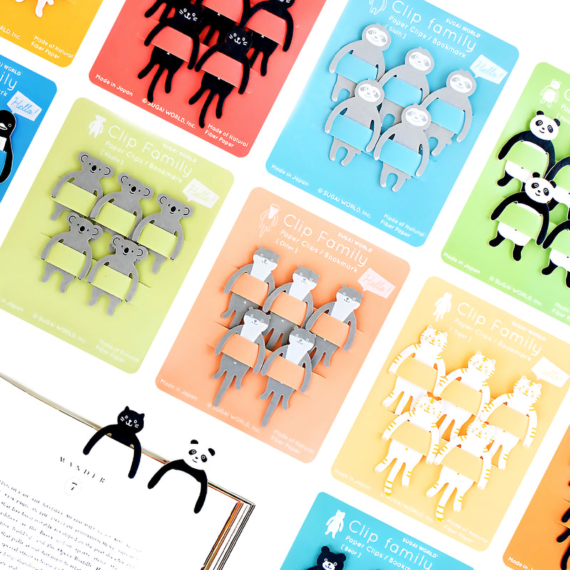 Clip Family Series Bookmark Penguin