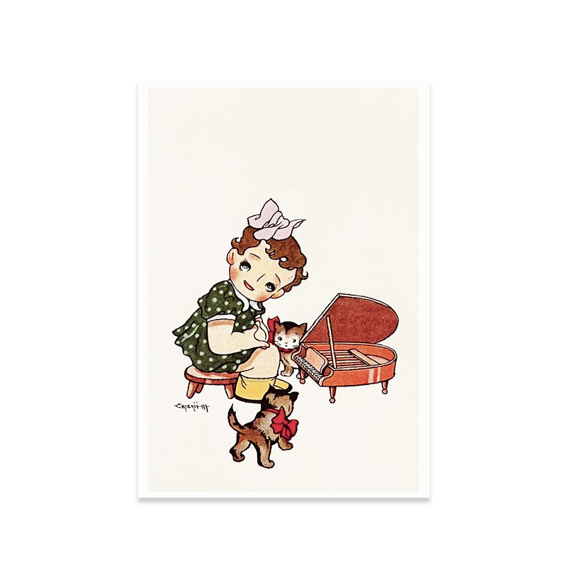 Postcard Kitty Cat Series