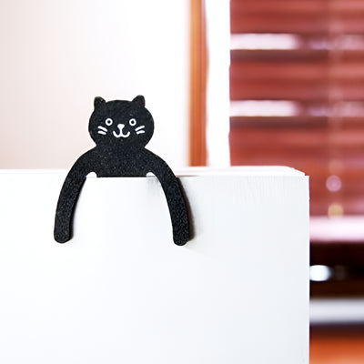 Clip Family Series Bookmark Black Cat
