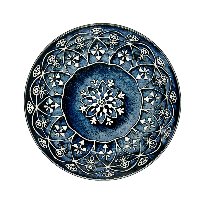 Blue-and-whtie Porcelain Plate Large
