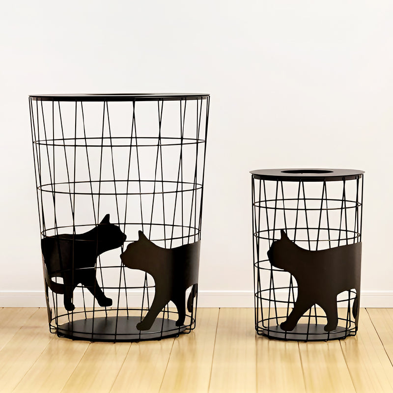 Alta Black Cat Wire Basket Small