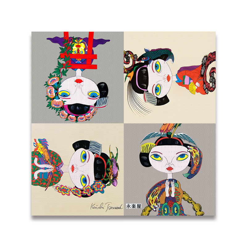 Furoshiki Bag Decorative Cloth Four Seasons Maiko