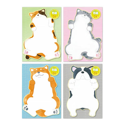 Cute Pet Greeting Cards Series Grey Tiger Cat