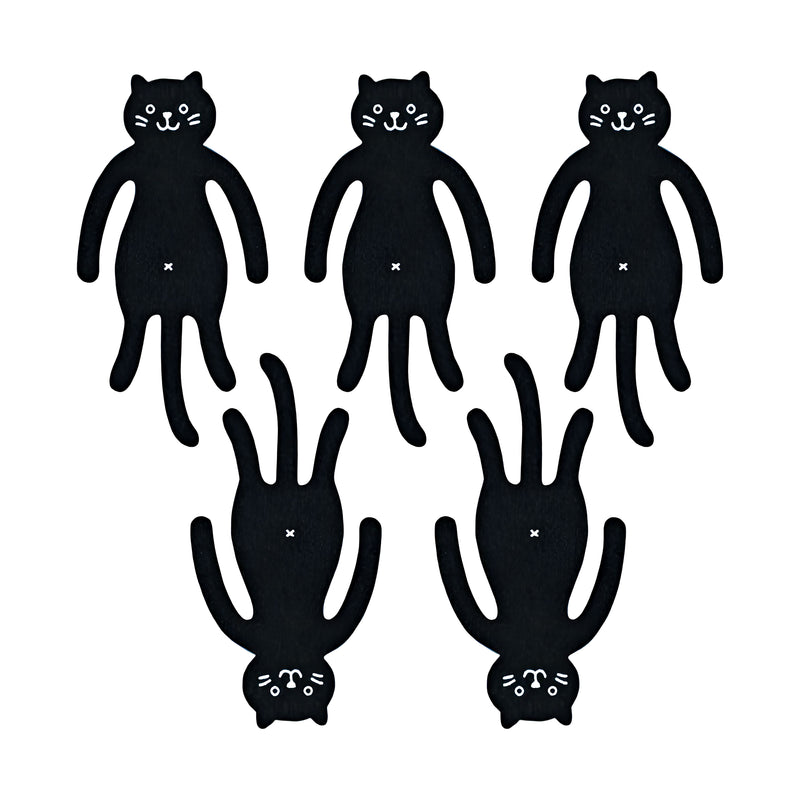 Clip Family Series Bookmark Black Cat