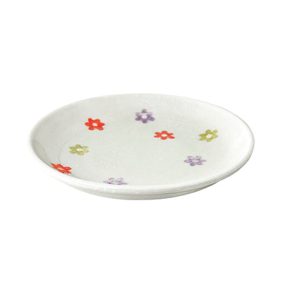 Japanese Ceramic Side Plate 14cm Petite Fleur