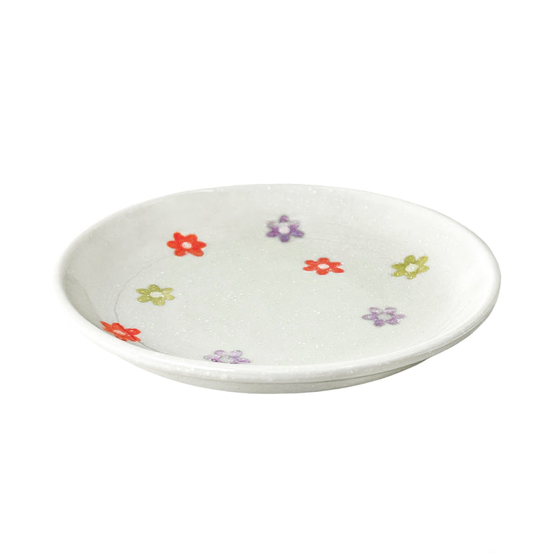 Japanese Ceramic Side Plate 14cm Petite Fleur