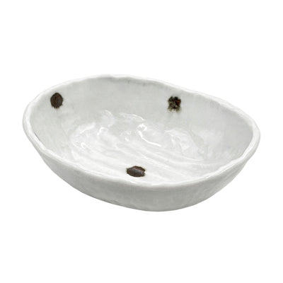 Japanese Ceramic Serving Bowl 15cm Flame